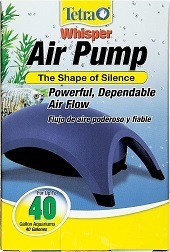 Tetra Whisper Easy to Use Air Pump for Aquariums (Non-UL) 