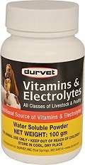 Durvet Vitamins & Electrolytes for Livestock, 100g