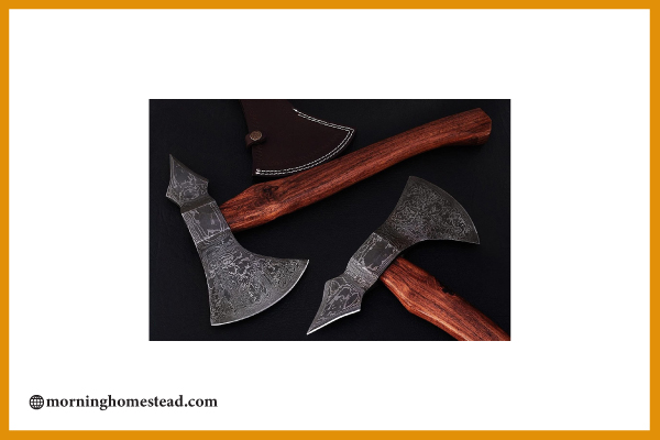 Mountain-Bar-Hand-Forged-Damascus-Steel-Bushcraft-Hawks-Tomahawk-Survivalist-Axe