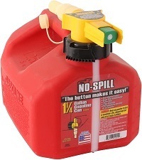 No-Spill 1415 1-1-4 Gallon Poly Gas Can