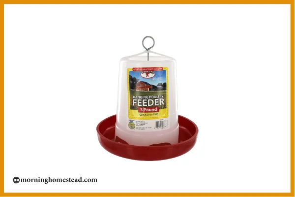 Little Giant Hanging Poultry Feeder 3lb 1