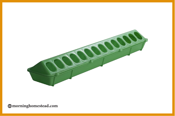 Little Giant Plastic Flip Top Poultry Ground Feeder