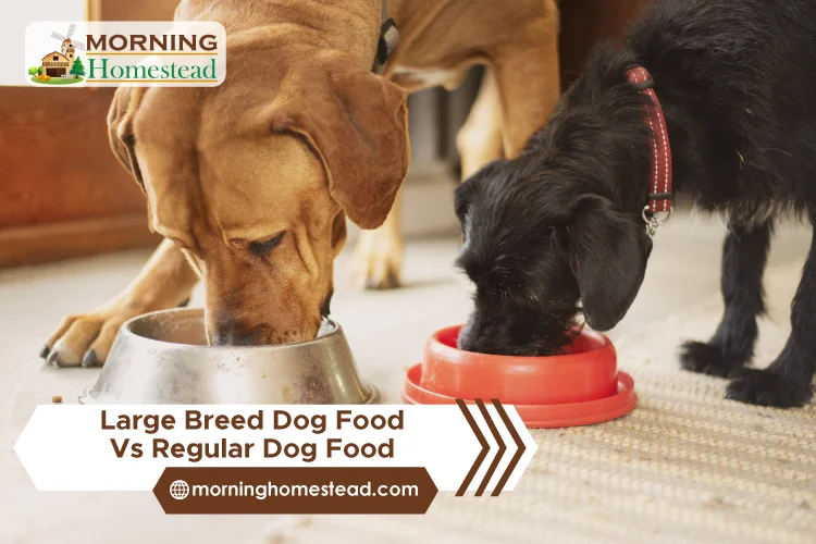 Large Breed Dog Food Vs Regular Dog Food: What’s The Difference?